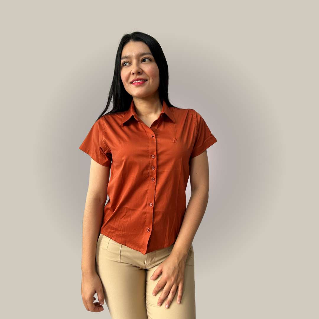 Camisa  Dama Manga Corta