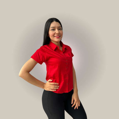 Camisa  Dama Manga Corta