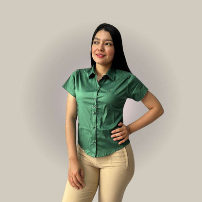 Camisa  Dama Manga Corta