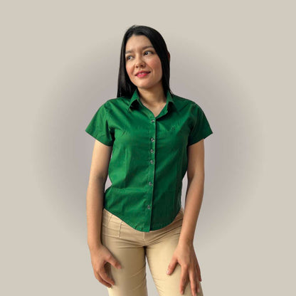 Camisa  Dama Manga Corta